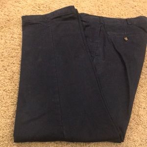 Navy blue L.L. Bean flannel lined pants 32/32, extremely comfortable